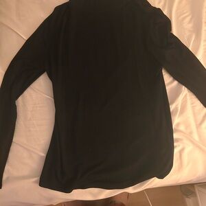 Classic Black Women's Long-Sleeve Top